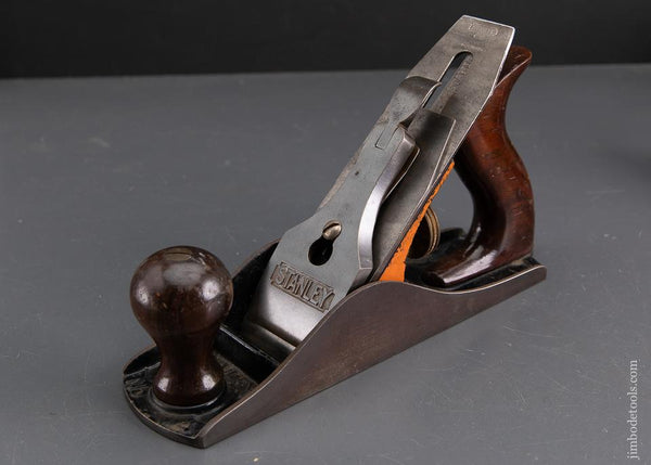 Excellent STANLEY No. 4 Smooth Plane with Orange Frog SWEETHEART