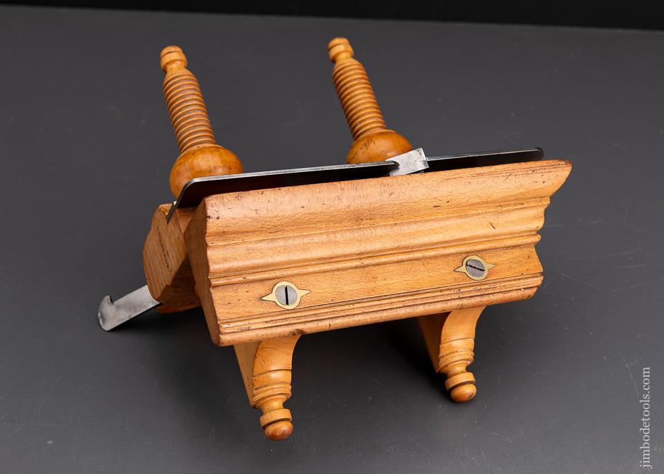 Gorgeous Beech & Boxwood GLEAVE MANCHESTER 1833 Plow Plane - 93649