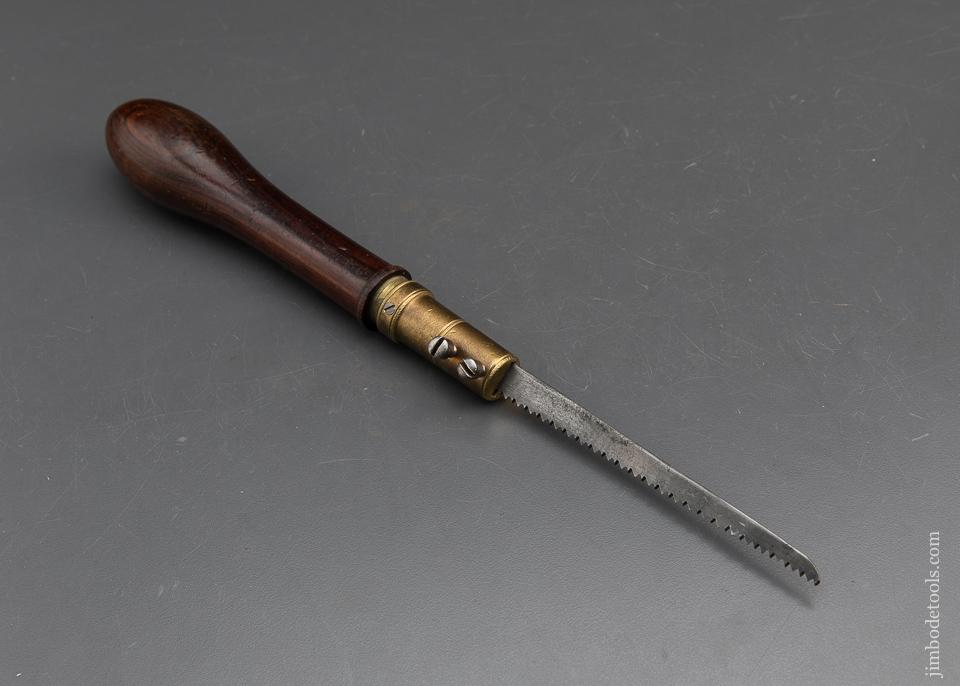 Beautiful Rosewood & Brass Pad Saw - 93643