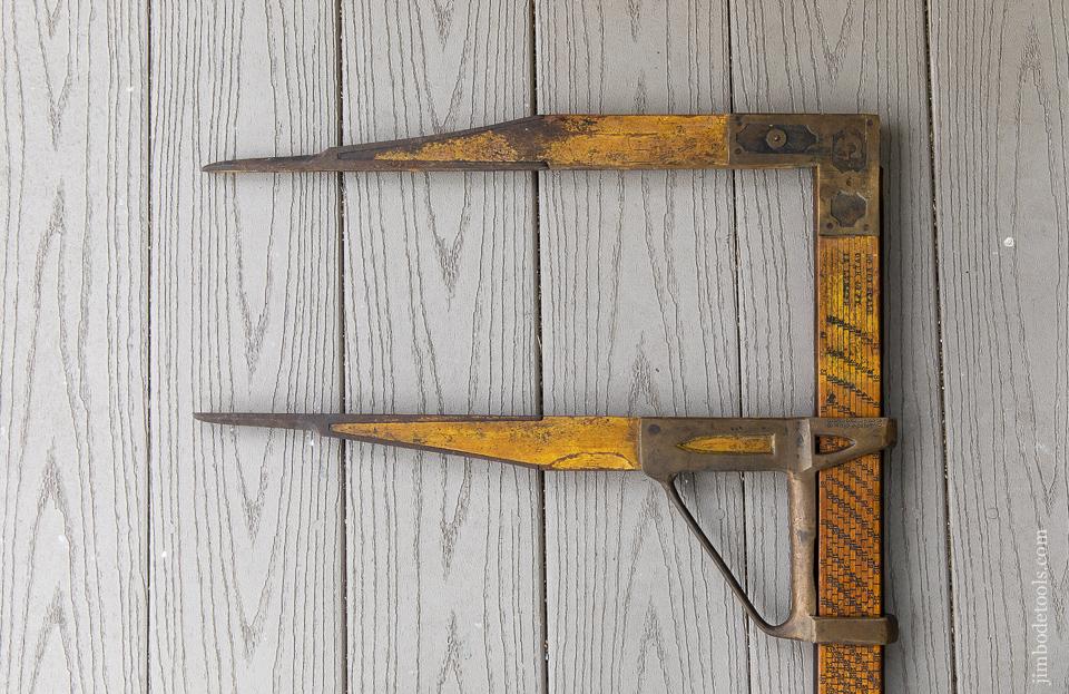 Fine! F.M. GREENLEAF Walking Wheel Log Caliper - 93723