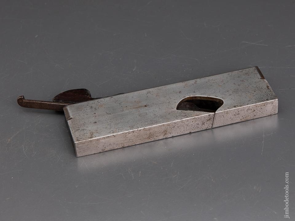 FINE 5/8 x 6 7/8 inch Dovetailed Rosewood and Steel Skewed Rabbet Plane by BUCK