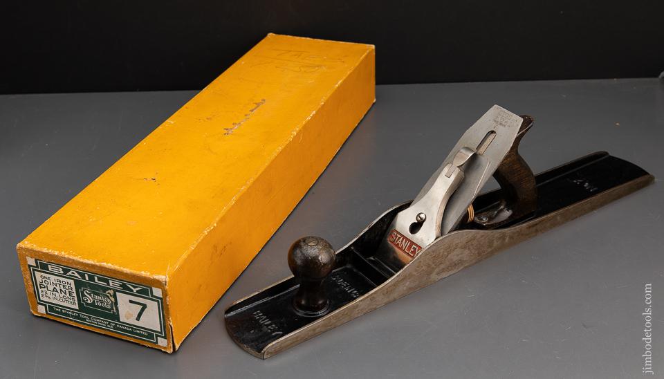 STANLEY No. 7 Jointer Plane MINT in Original Box SWEETHEART - 93980