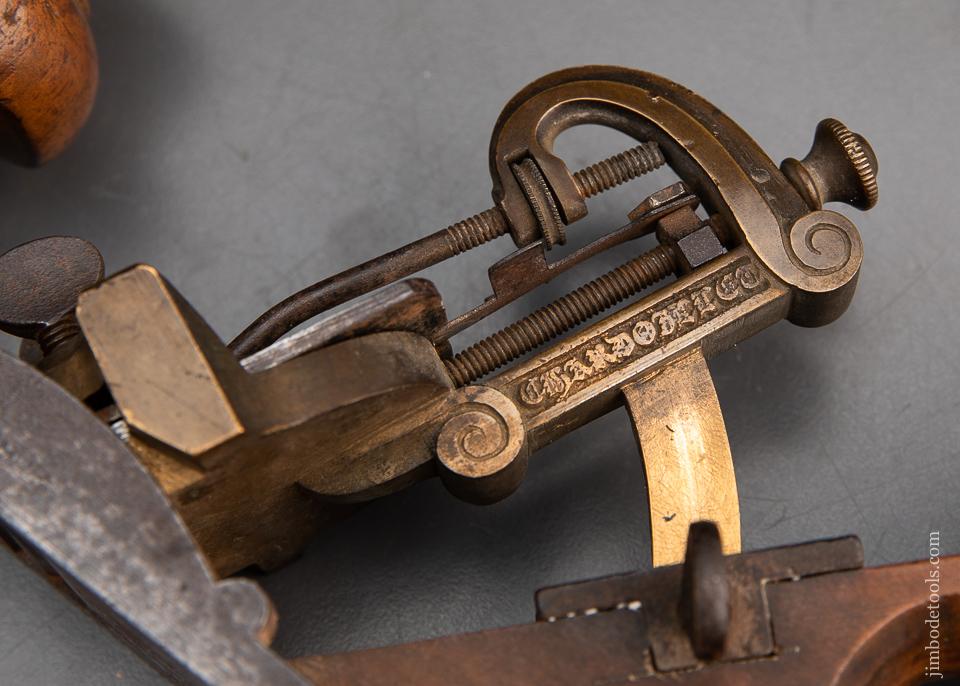 CHARDOILLET Patent Variable Pitch Smooth Plane circa 1852 FINE - 93995U