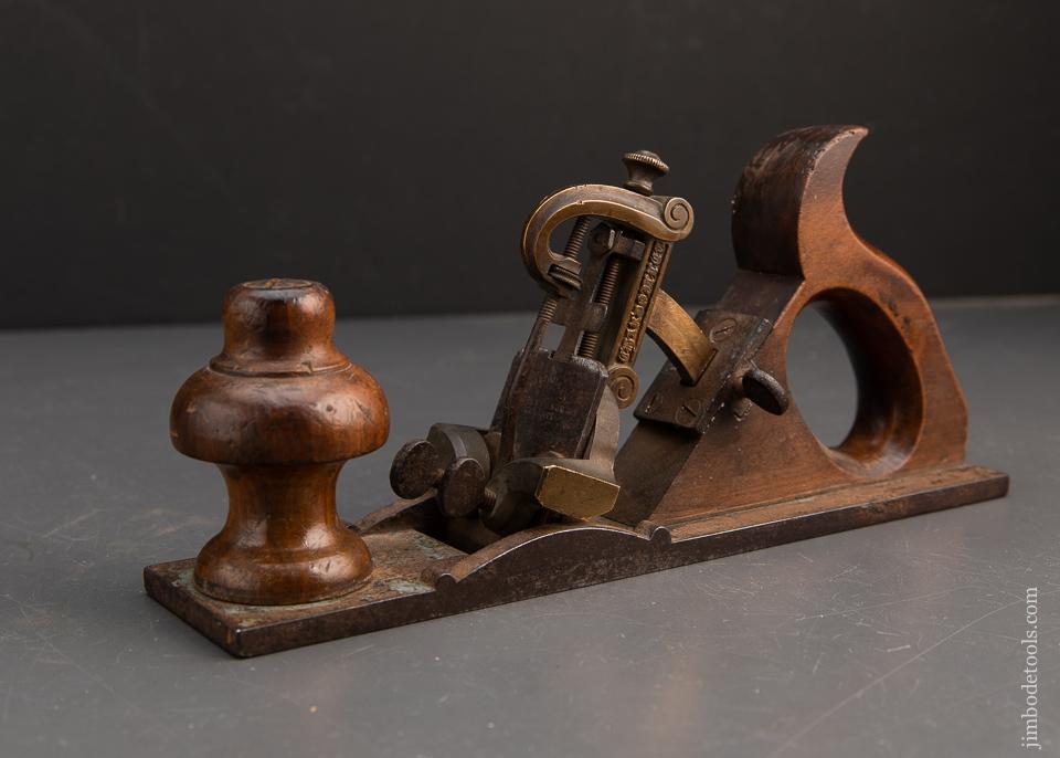 CHARDOILLET Patent Variable Pitch Smooth Plane circa 1852 FINE - 93995U