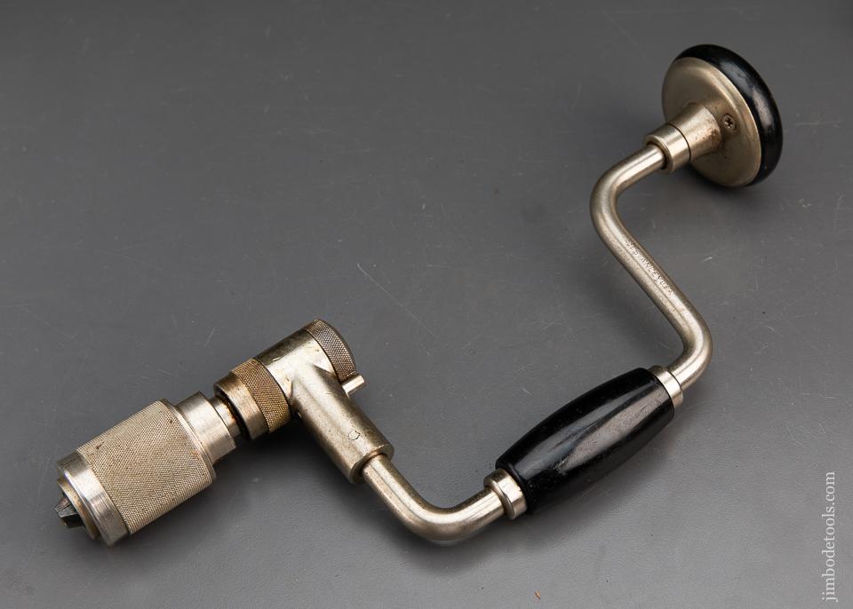 Near Mint! STANLEY YANKEE No. 2101A-8 inch BELL SYSTEM Bit Brace - 94040