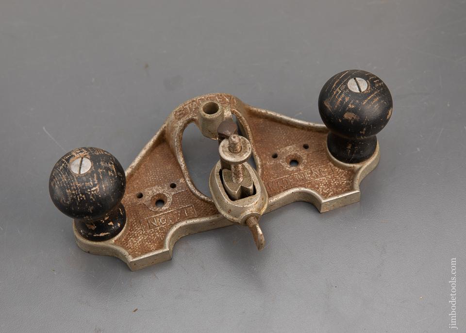 Good User STANLEY No. 71 Router Plane with 1/2 inch Cutter - 94098