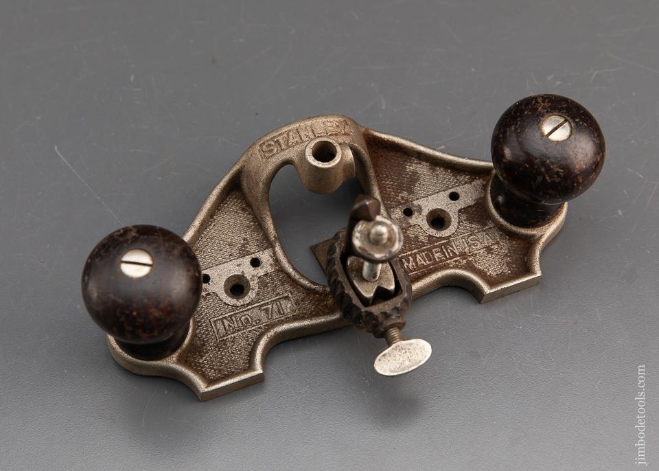 Good User STANLEY No. 71 Router Plane with 1/2 inch Cutter - 94101