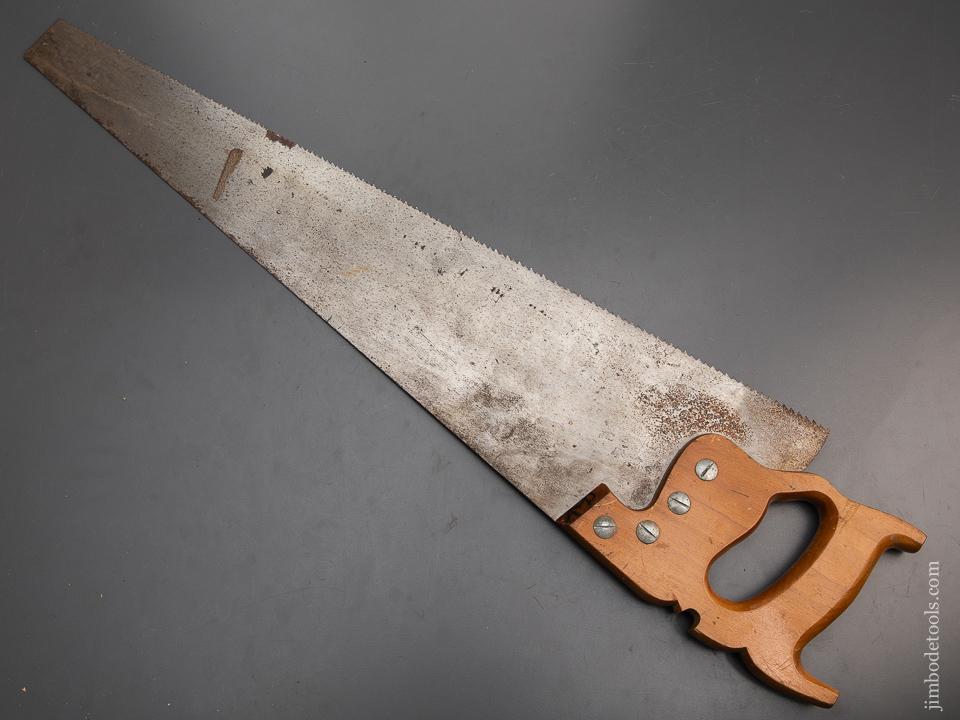 Fine! ATKINS No. 54 Rip Hand Saw UNUSED - 94256