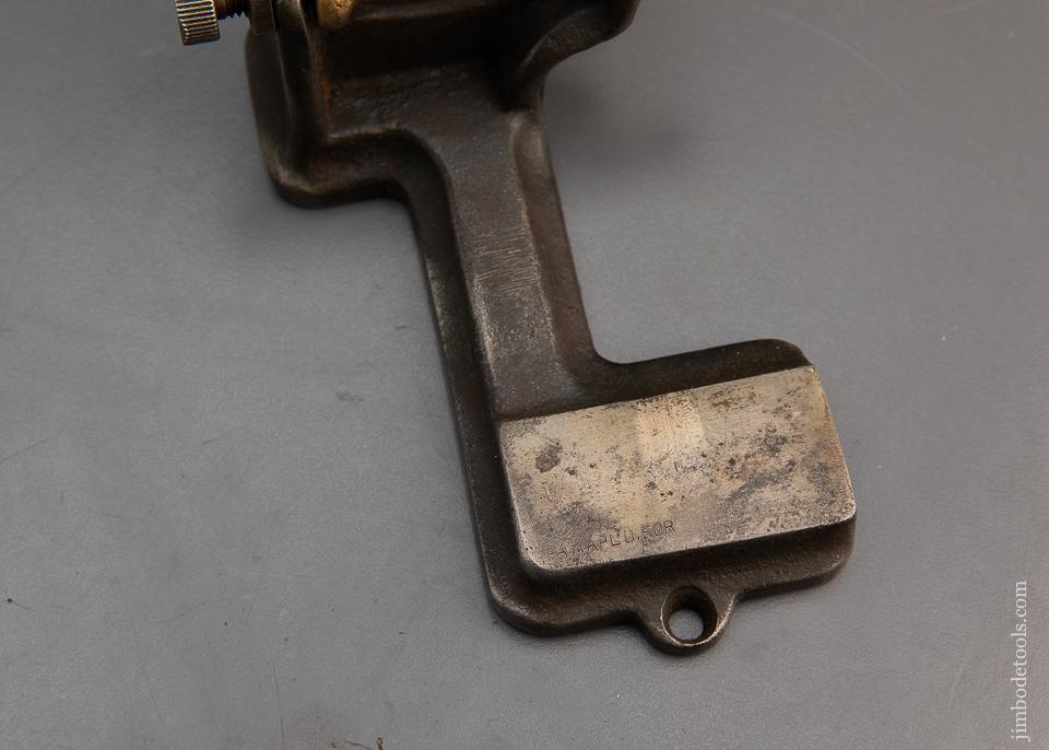 Rare "PAT. APL'D FOR" Patternmaker's Leather Fillet Cutting Machine - 94380