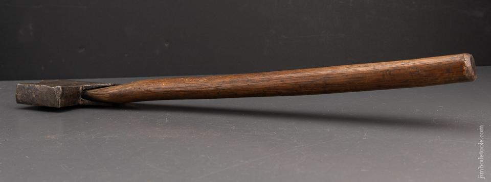 H & H ROPE Transitional Pennsylvania Blacksmith Single Bevel Offset Broad Axe - 94467