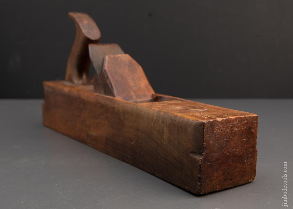 E.W. CARPENTER Patent Double Wedge Jack Plane by SAMUEL AUXER LANCASTER - 94504