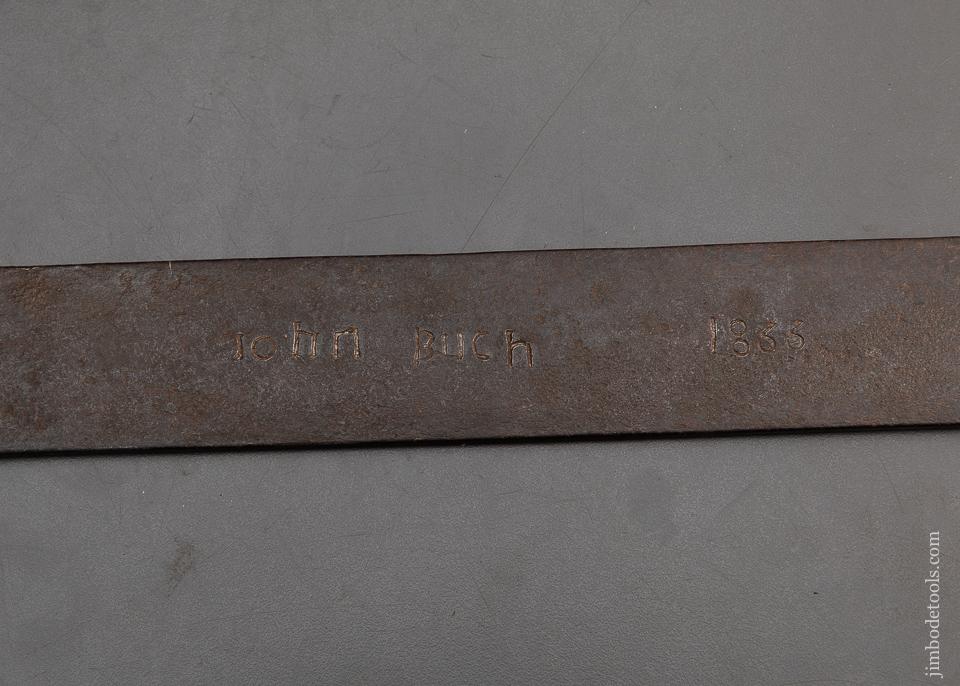 Hand Stamped Steel Framing Square Dated 1833 - 94527