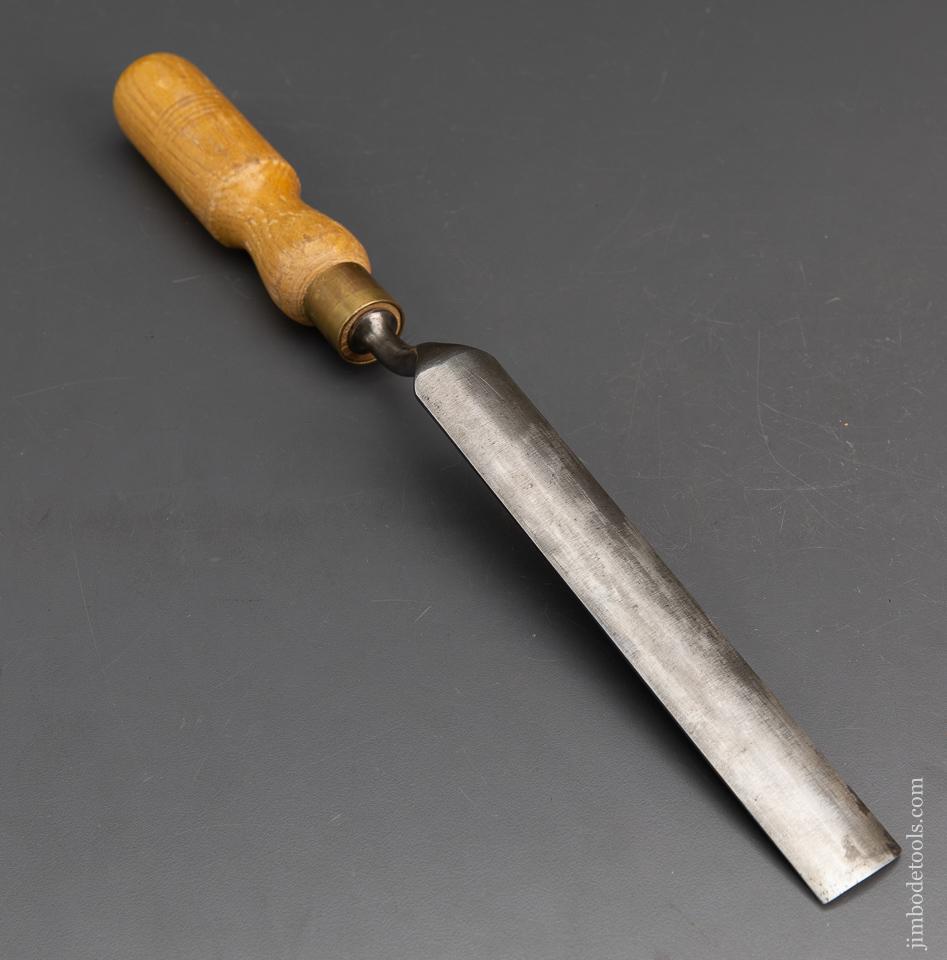 Fine MARPLES 1 1/4 inch Crank Neck Pattern Makers Gouge - 94765