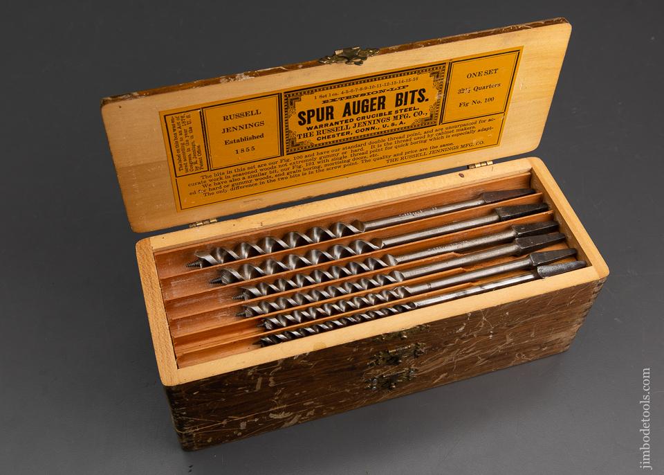 Complete Set of STANLEY RUSSELL JENNINGS Auger Bits
 - 94846