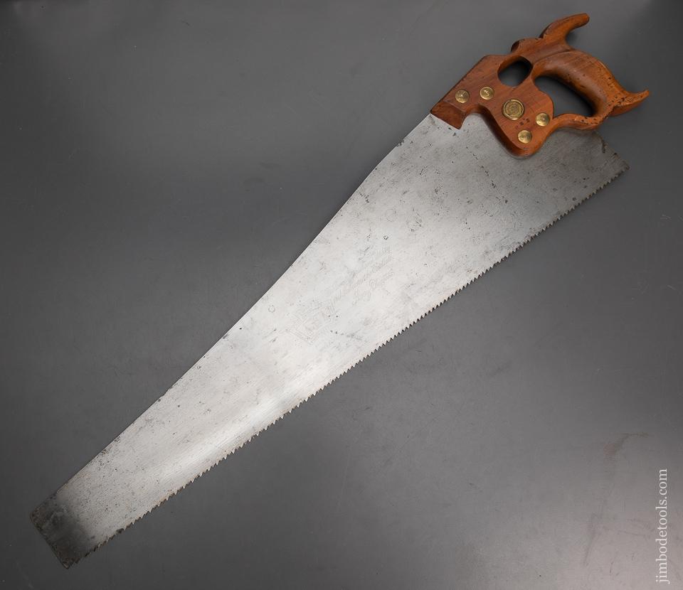 DISSTON 28 inch D-8 Thumbhole Rip Hand Saw - 94853
