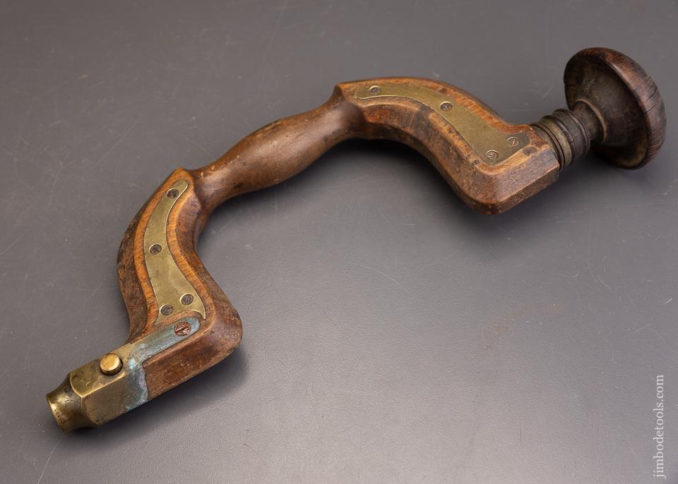 HENRY BROWN PATENTED Plated SHEFFIELD Brace - 94920