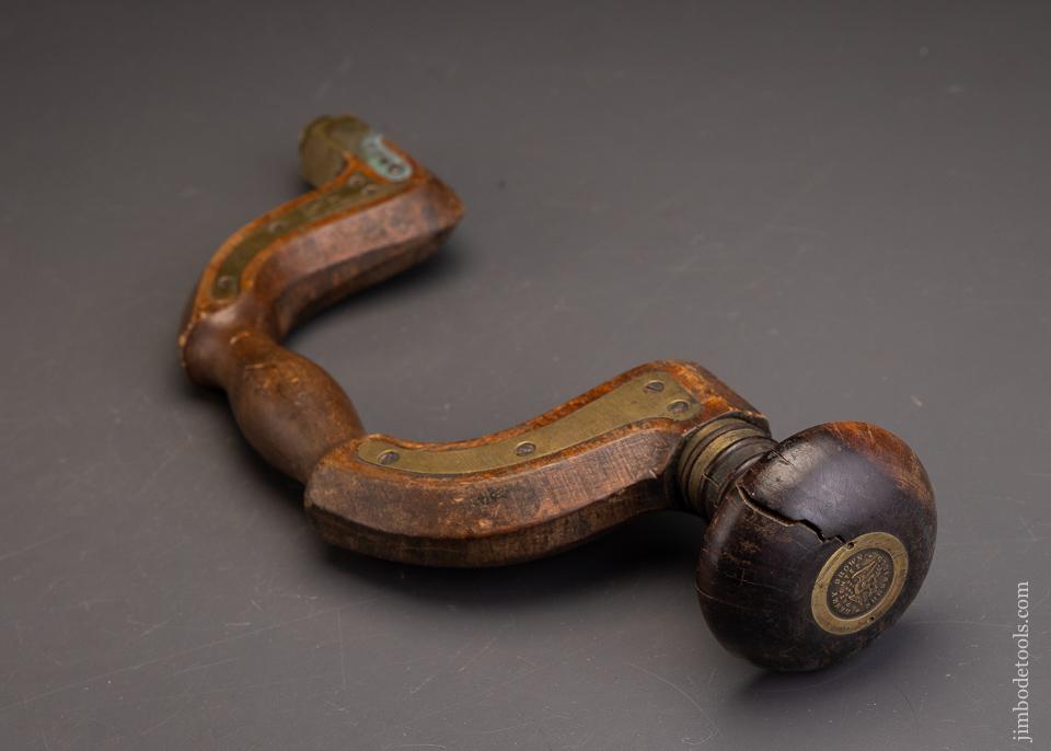 HENRY BROWN PATENTED Plated SHEFFIELD Brace - 94920