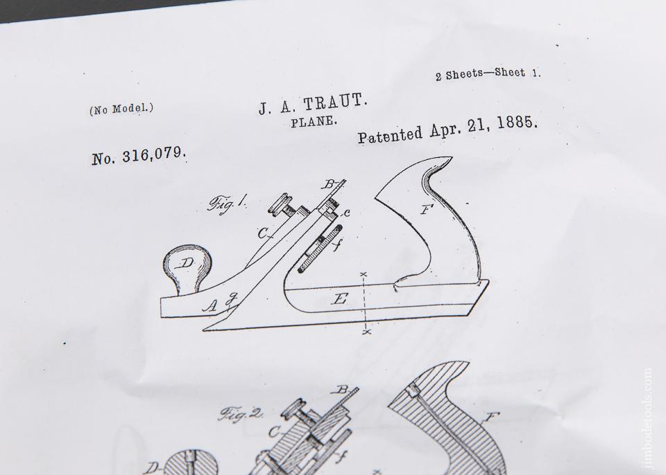 Fine Type 1 STANLEY NO. 72 Chamfer Plane - 94946