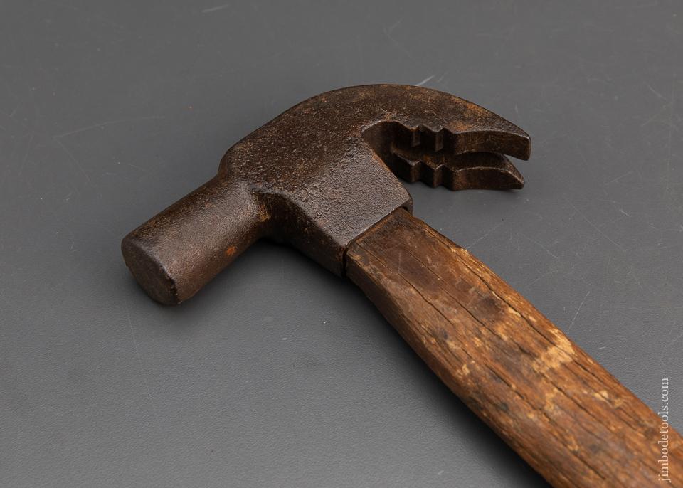 Rare HEBBLETHWAITE PATENT Multi Claw Hammer - 94994
