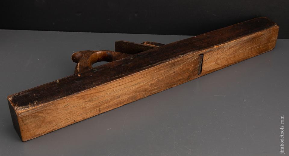 Gorgeous Hand-Carved and Decorated DATED 1887 Jointer Plane - 95058