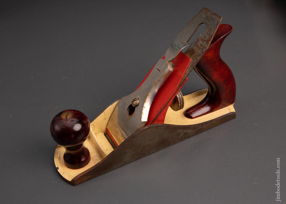 Blinding STANLEY No. OH4 Two Tone Smooth Plane Near Mint - 95174