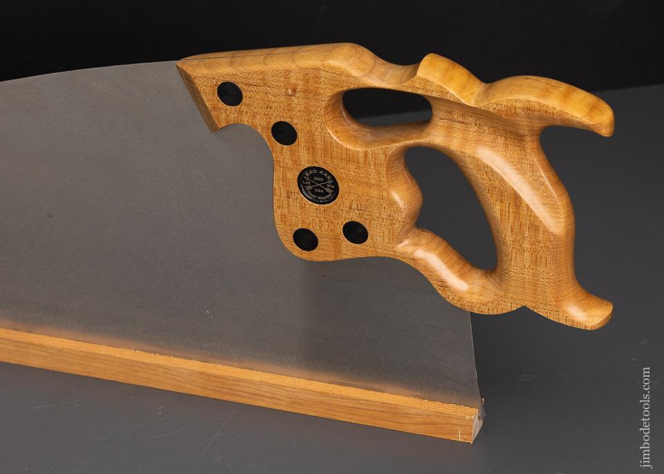 BAD AXE TOOL WORKS D8 Thumbhole Rip Hand Saw MINT - 95296