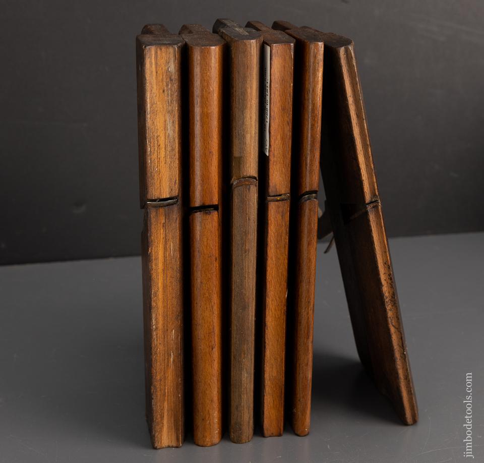 Set of 6 18th Century Hollows and Rounds by MUTTER Ca. 1766-1811 - 95433