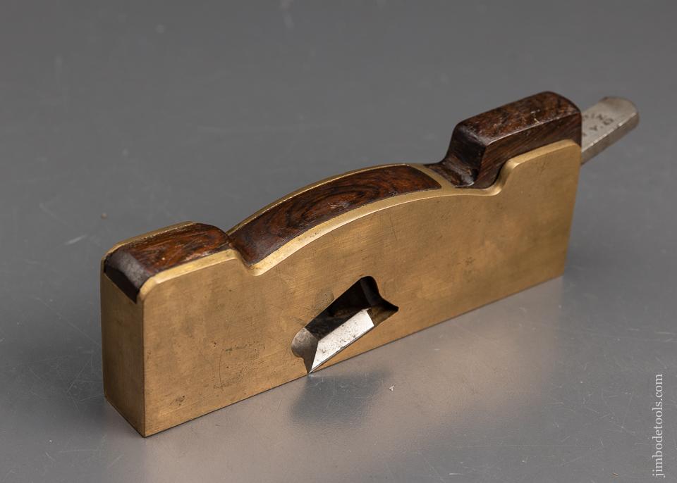 Near Mint POPPING N.Y.C. Gunmetal Shoulder Plane with Rosewood Infill - 95606
