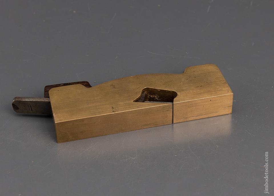 Near Mint POPPING N.Y.C. Gunmetal Shoulder Plane with Rosewood Infill - 95606