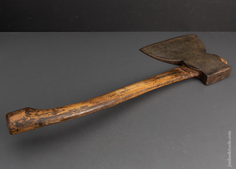 Great Single Bevel Offset Broad Axe by SIMMONS COHOES N.Y. - 95654