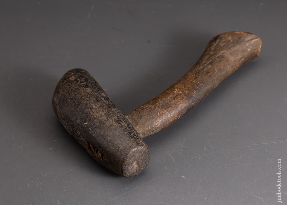 Massive 6 pound Filemaker’s Dog Head Stitching Hammer - 95702