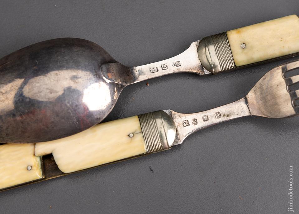 HUTTON Antique Hobo Folding Cutlery Set - 95908