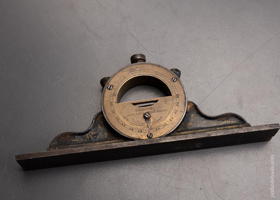 Lovely Mantle Clock Level & Inclinometer LL DAVIS Fine 56 inch - 96009