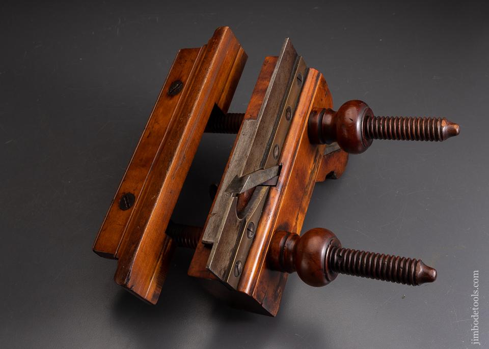 Awesome Solid Boxwood Screw Arm Plow Plane by J. DENISON - 96020