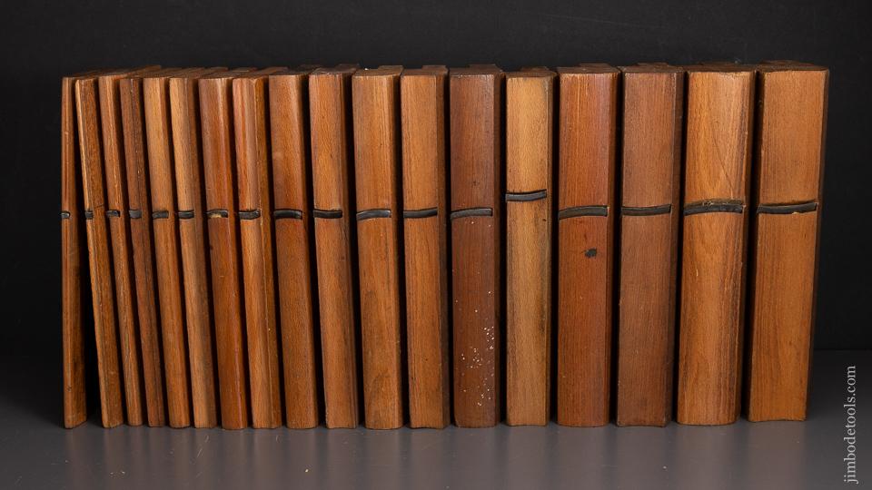 Awesome Set of 18 Hollows and Round Planes Mostly by ATKINS - 96076