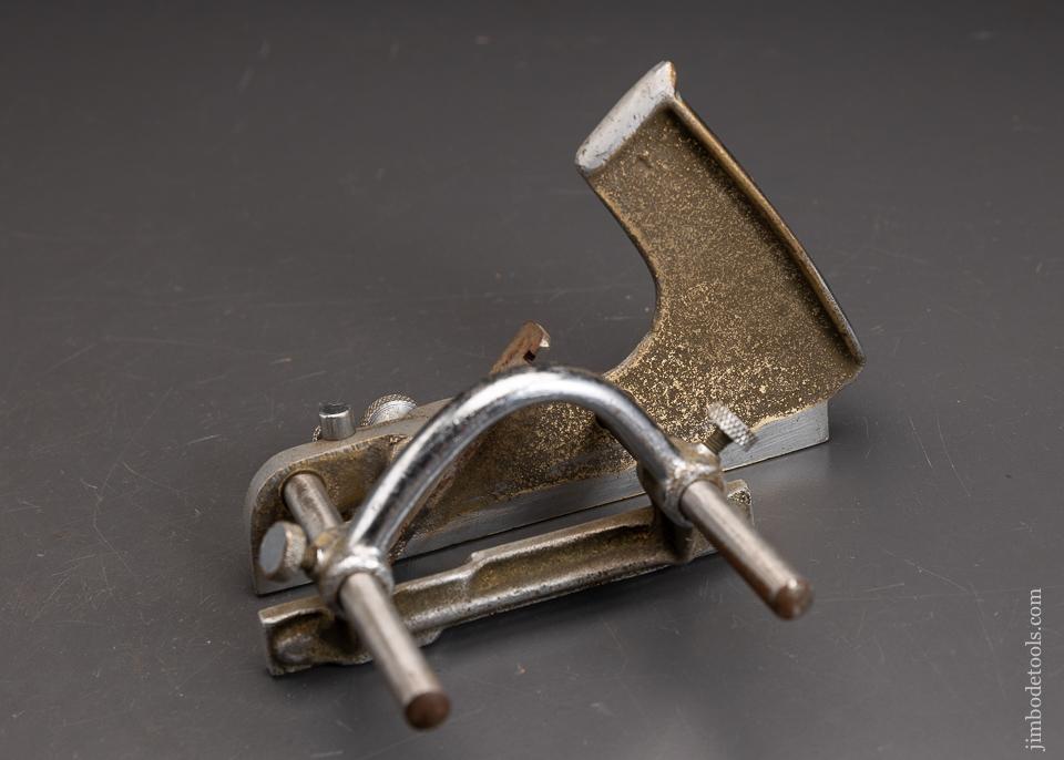 Nickel Plated Brass MITOR Plow Plane with one cutter - 96078