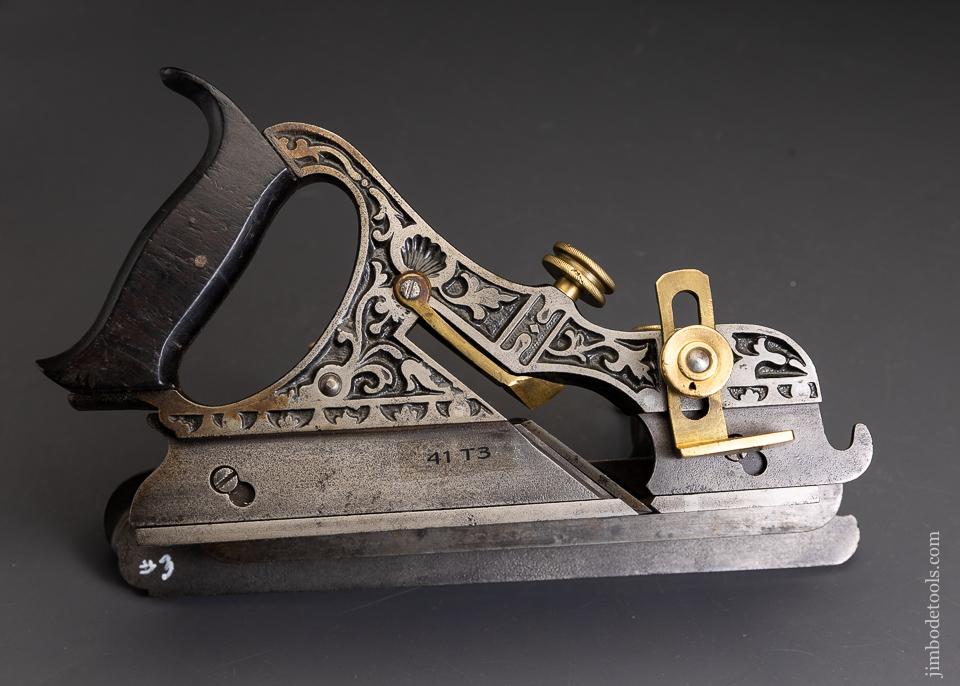 Gorgeous STANLEY MILLER’S PATENT ORNATE Plow & Filletster Plane - 96162
