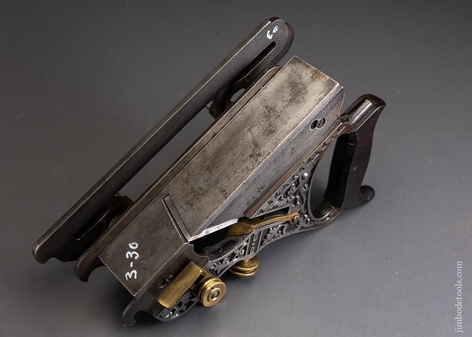Gorgeous STANLEY MILLER’S PATENT ORNATE Plow & Filletster Plane - 96162