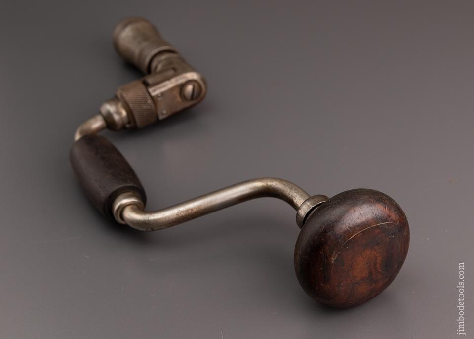 6 inch MILLERS FALLS Bit Brace with Rosewood Handles - 96499