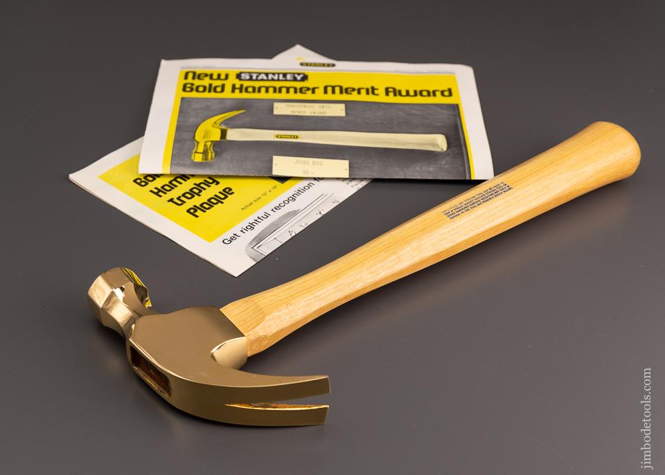 STANLEY 100 PLUS GOLDEN HAMMER OF MERIT - 96547