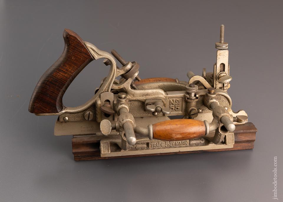 Fine User STANLEY No. 55 Combination Plow Plane - 97039