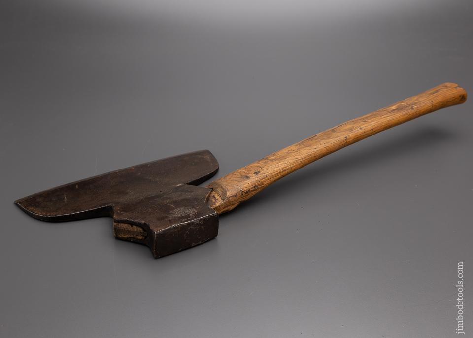 BEATTY COW LOGO Single Bevel Offset Broad Axe - 97165