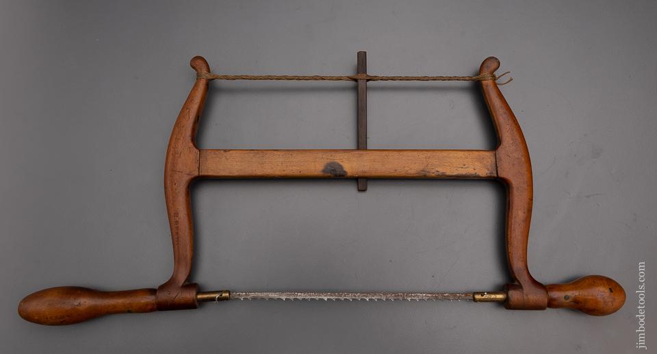 Gorgeous Solid Boxwood Curvy English Bow Saw - 97217