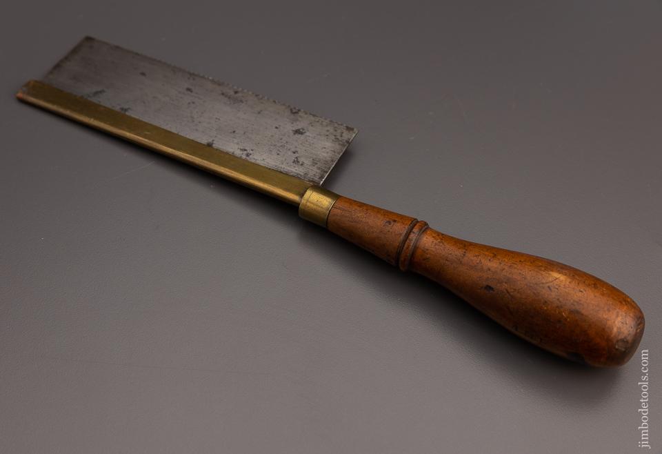 Just Sharpened C.E. JENNINGS Brass Back Dovetail Saw - 97329