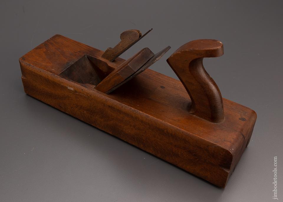 Drop Dead Fine ISRAEL WHITE Double Iron Crown Moulding Plane with Lignum Boxing - 97440