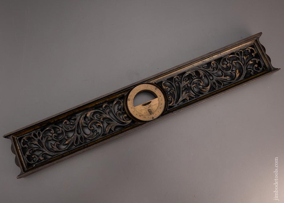 Drop Dead Gorgeous DAVIS Ornate Inclinometer Level with Gold Pinstriping - 97492