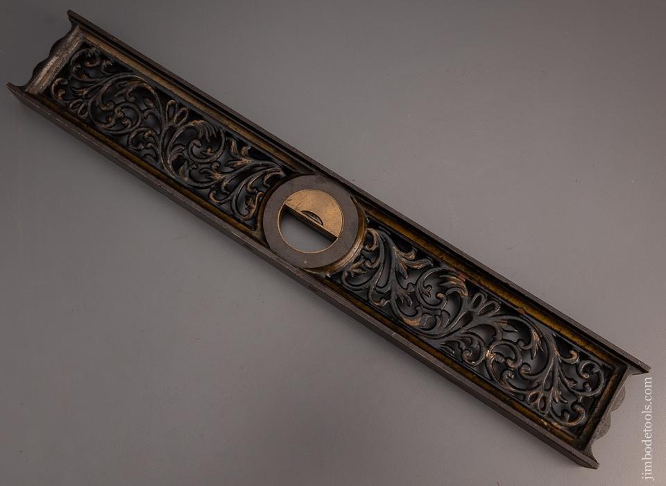 Drop Dead Gorgeous DAVIS Ornate Inclinometer Level with Gold Pinstriping - 97492