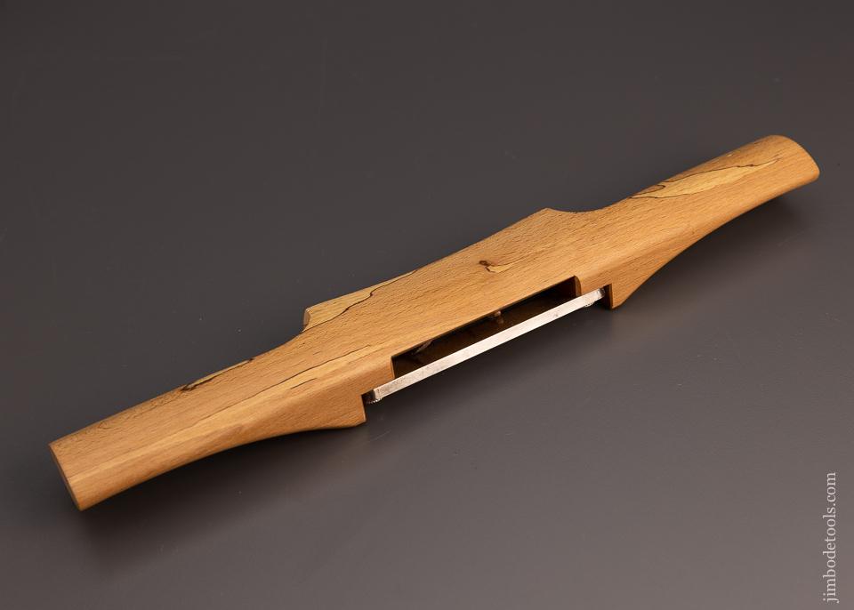 Massive CALEB JAMES Spalted Beech Low Angle Spoke Shave - 97658