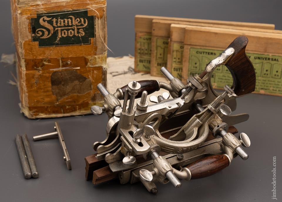 Excellent STANLEY No. 55 Combination Plane 100% COMPLETE in Original Box - 97993