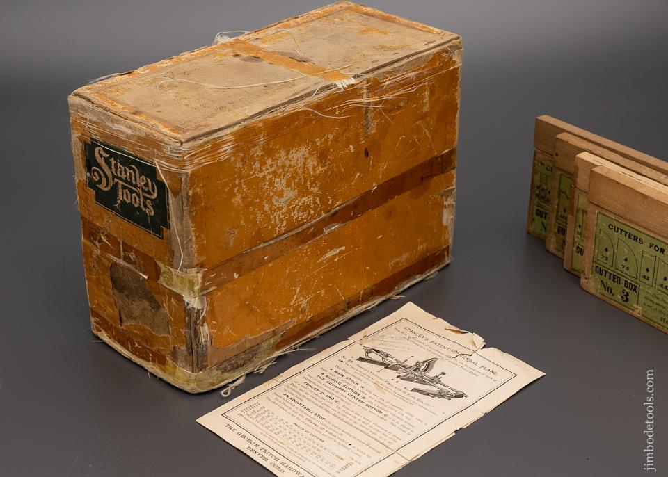 Excellent STANLEY No. 55 Combination Plane 100% COMPLETE in Original Box - 97993